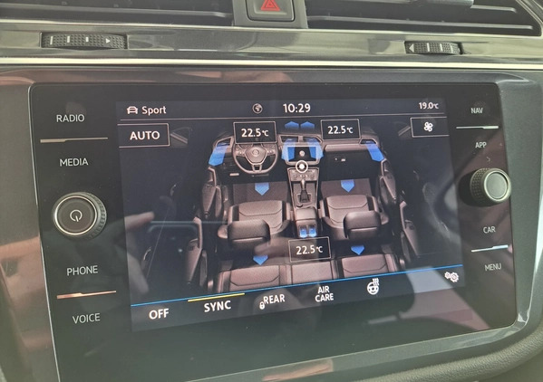 Volkswagen Tiguan Allspace cena 131890 przebieg: 74962, rok produkcji 2020 z Borek Wielkopolski małe 704